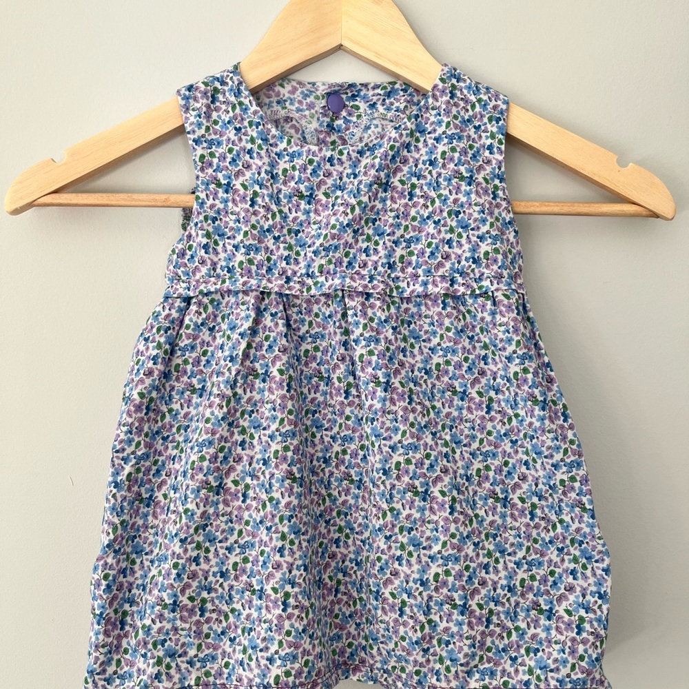 Vintage Floral Baby Dress